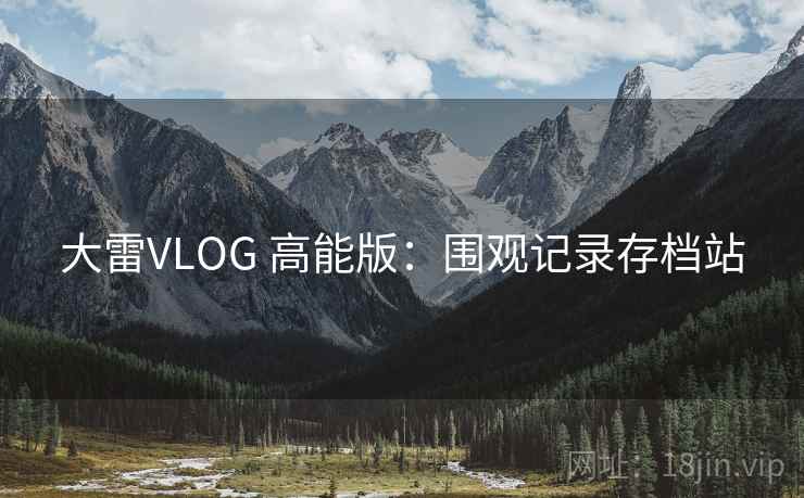 大雷VLOG 高能版：围观记录存档站