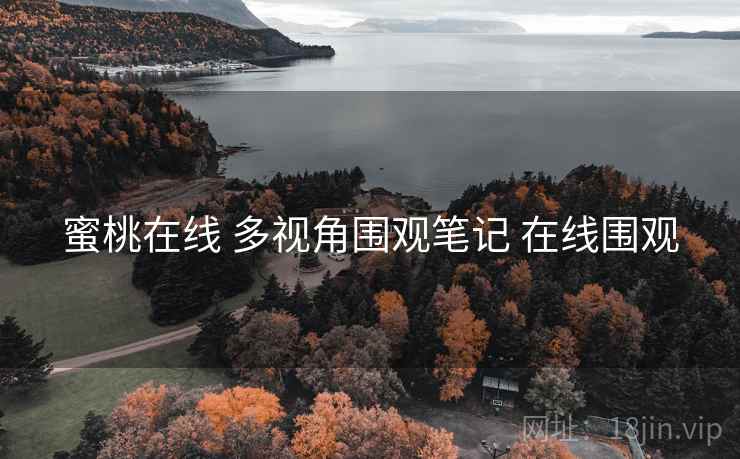 蜜桃在线 多视角围观笔记 在线围观